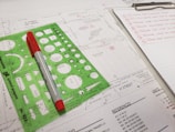 red and white marker