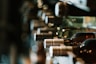 selective focus photography of bottles