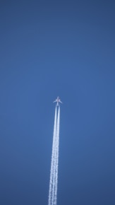 jet plane on flight