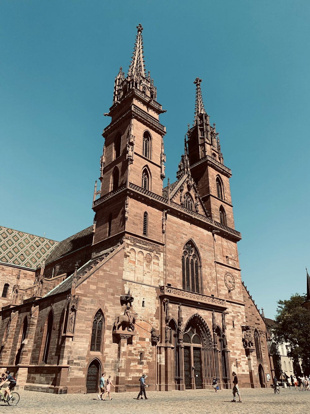 brown cathedral