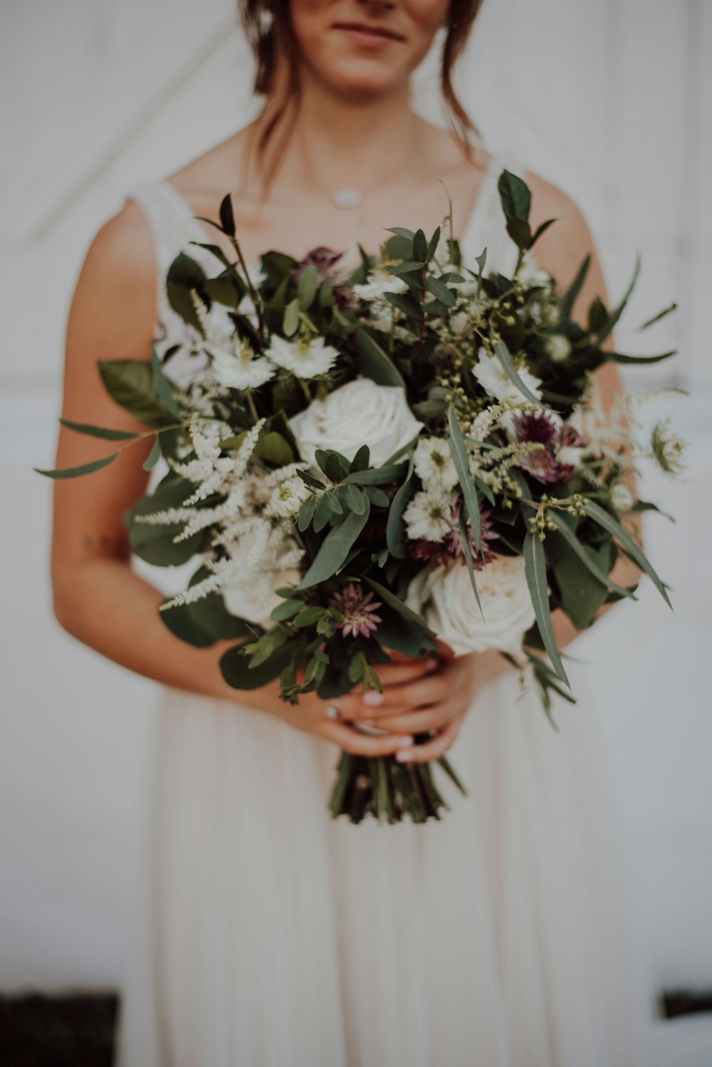 white petaled flower