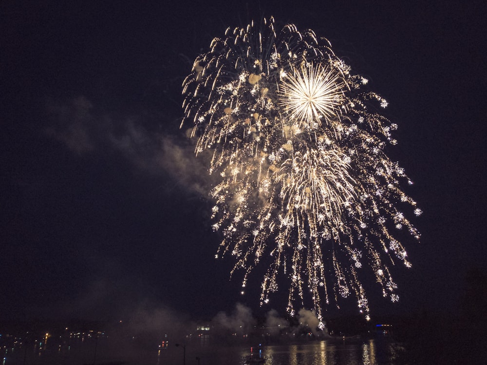 photography of fireworks during nighttime