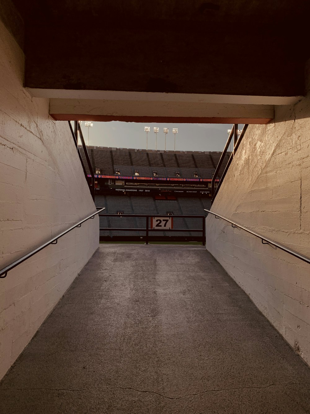 Estádio Brown durante o dia