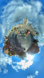 photo of man earth smartphone photo application screenshot
