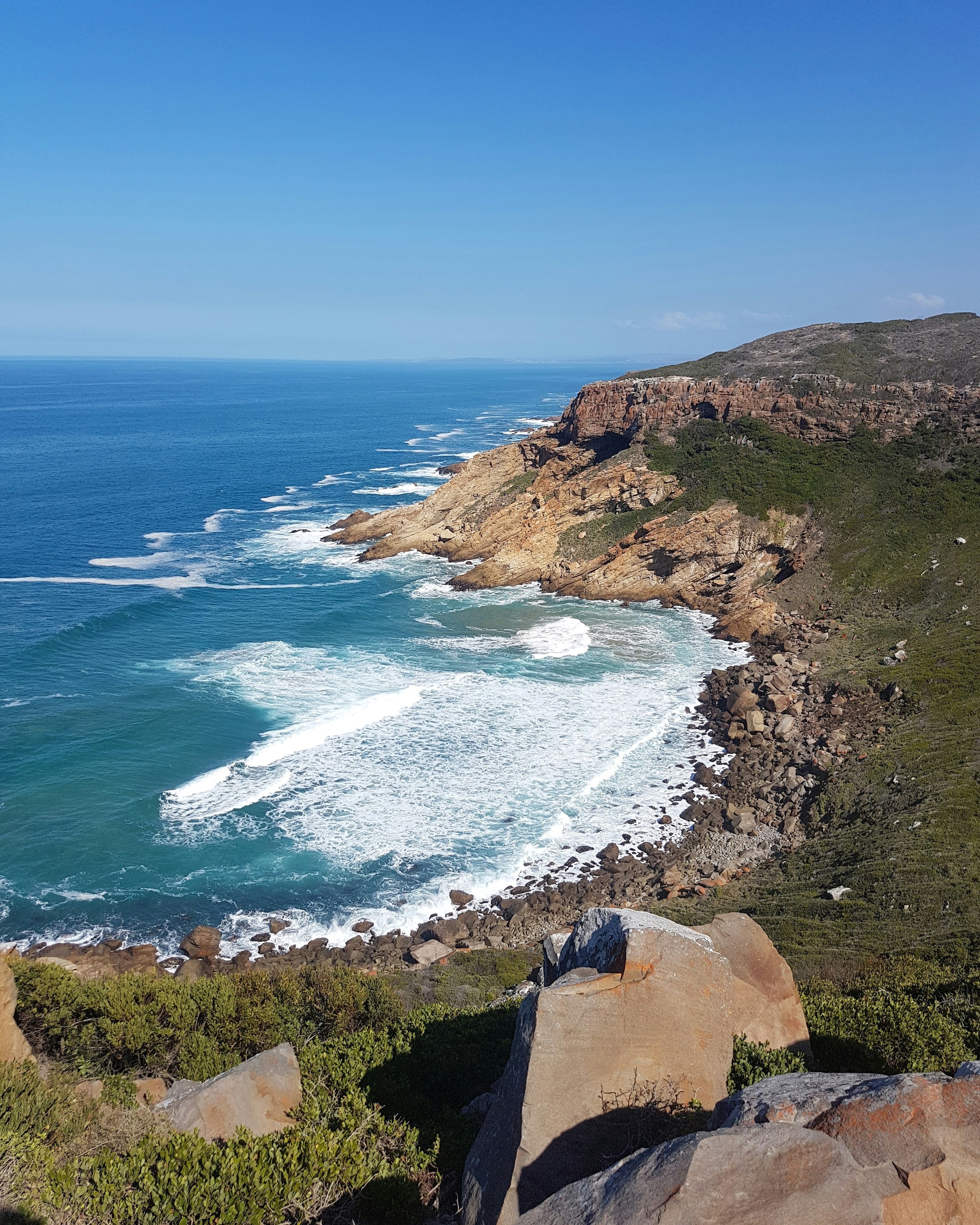 View of Mossel Bay, a town in Western Cape