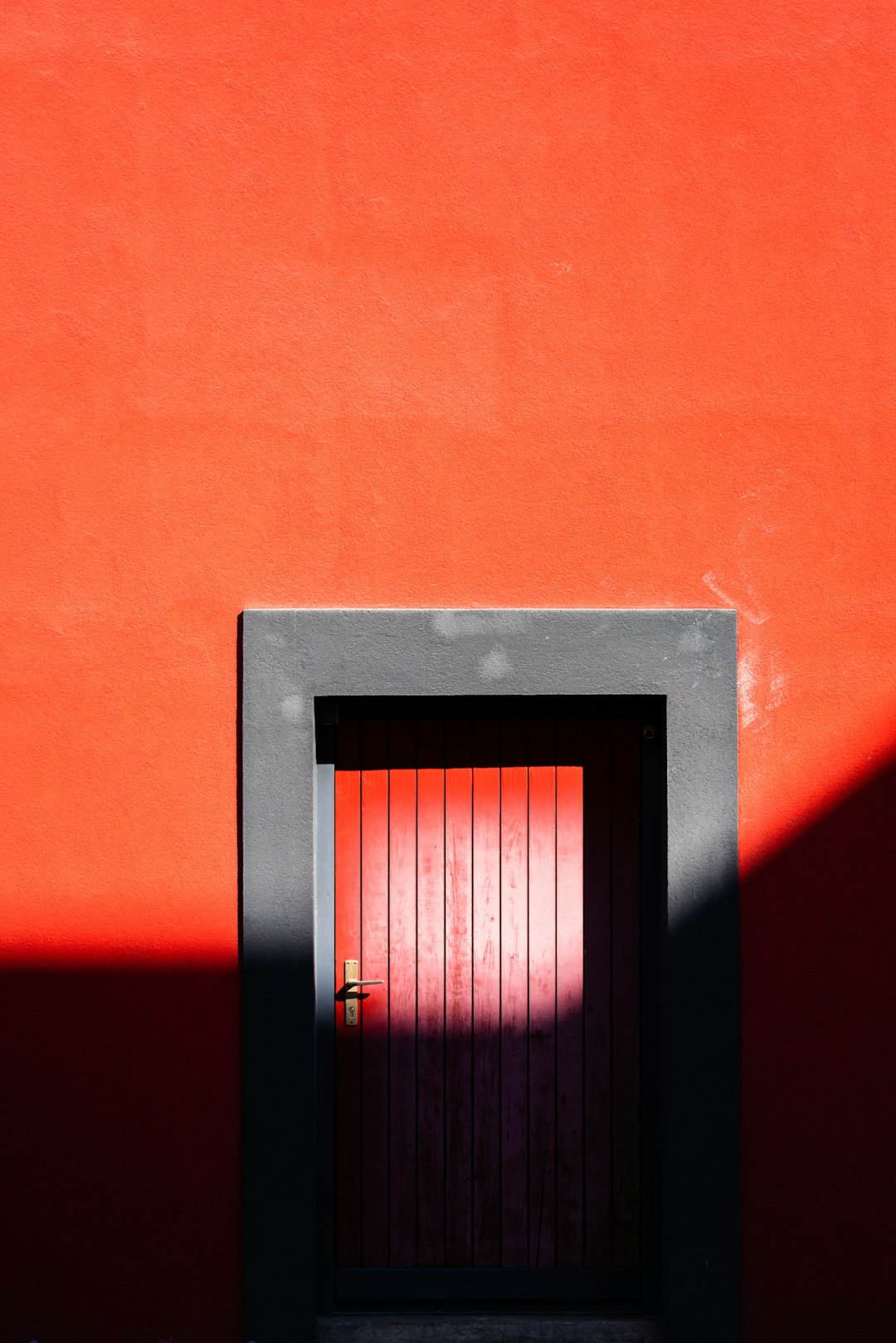 red wall paint