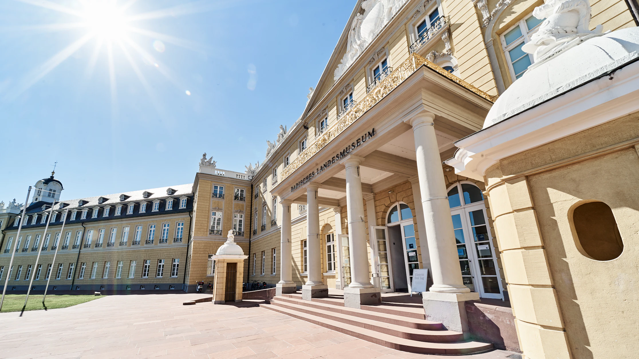 Karlsruhe Innenstadt und Marktplatz