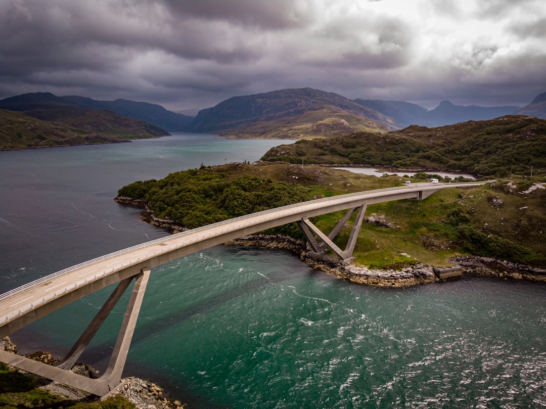 bridge on ocean