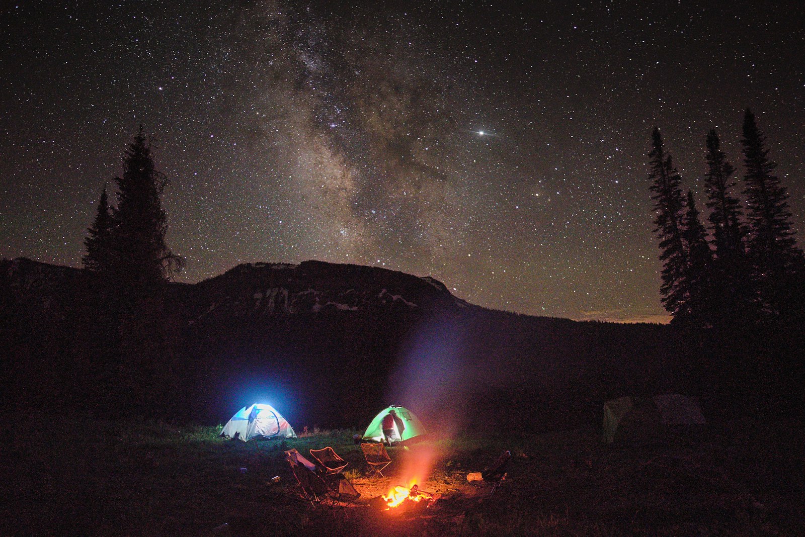 Sony a6000 + Sigma 16mm F1.4 DC DN | C sample photo. Two camping tent with photography