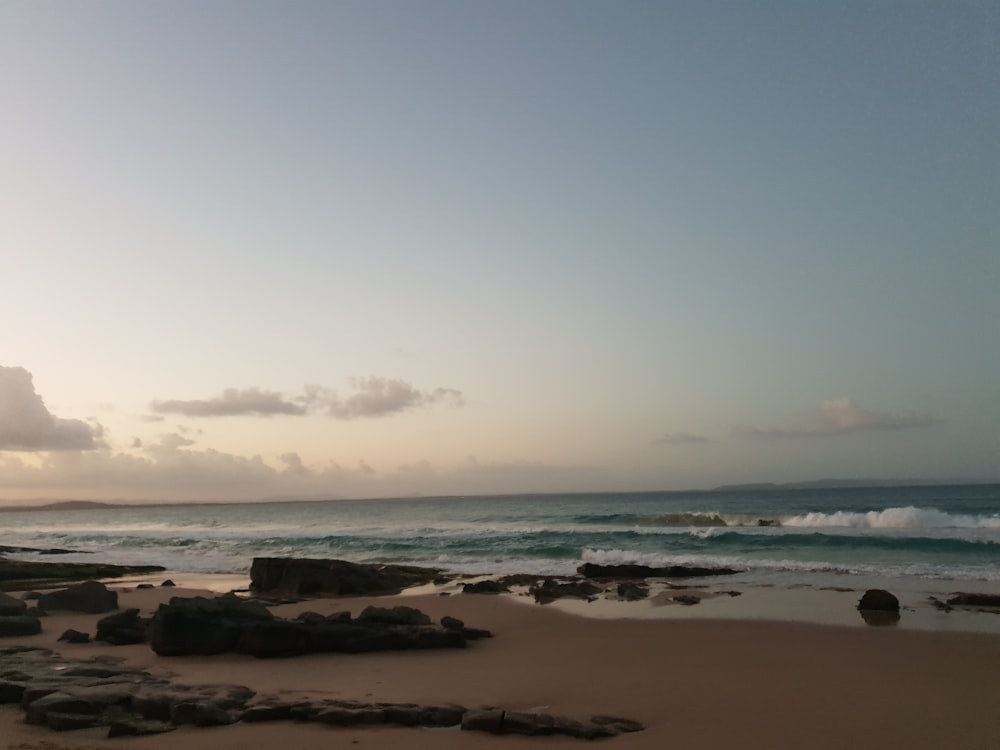 beach during daytime