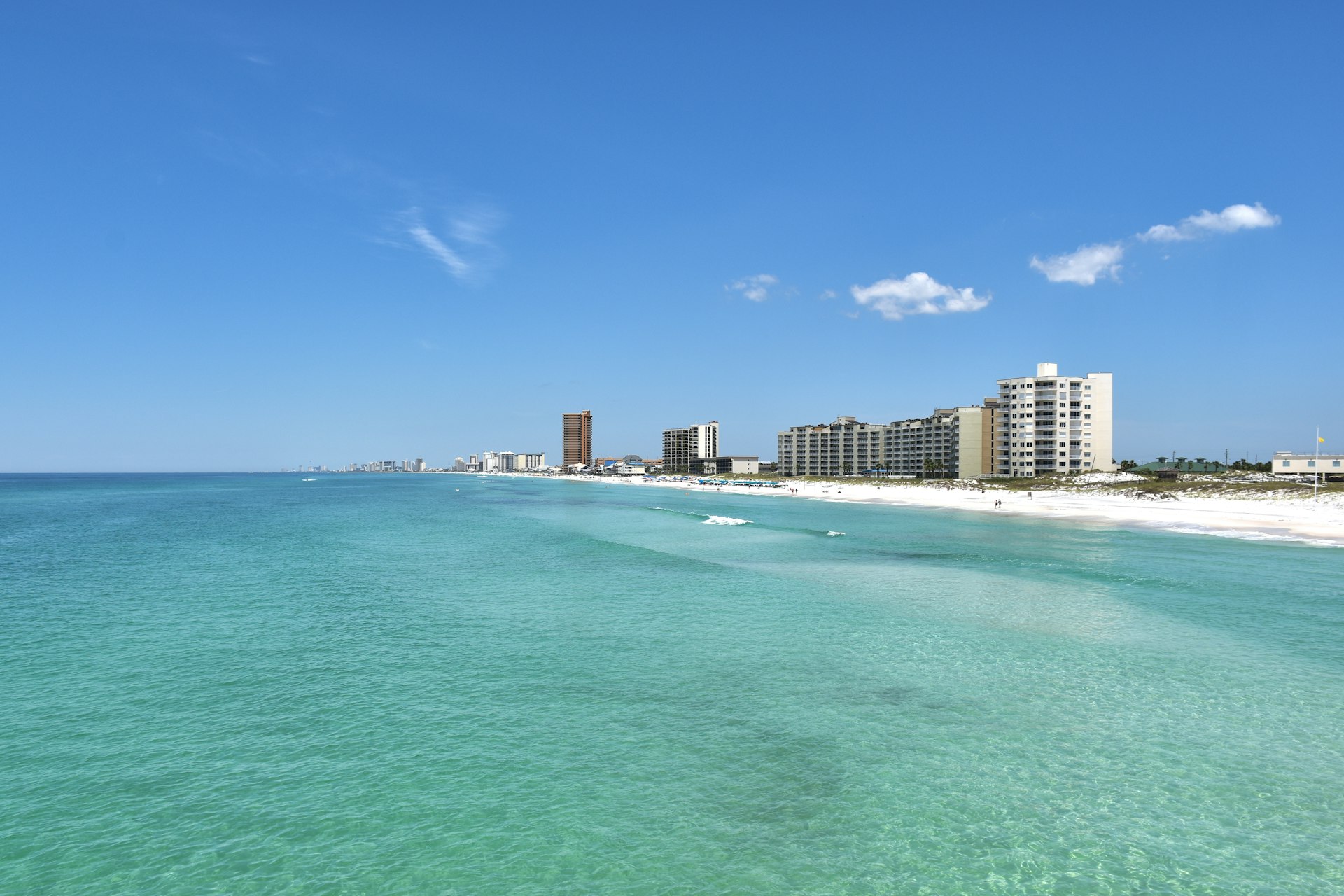 Panama City Beach, Florida – Sugar-white sand beaches and emerald Gulf waters