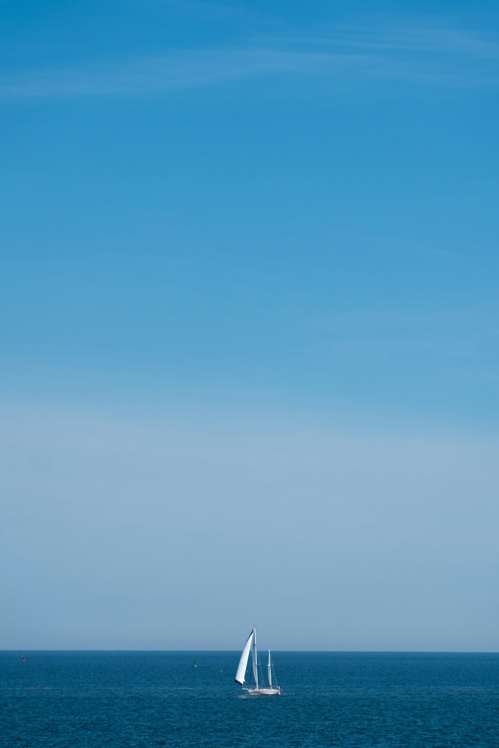 sailboat in ocean