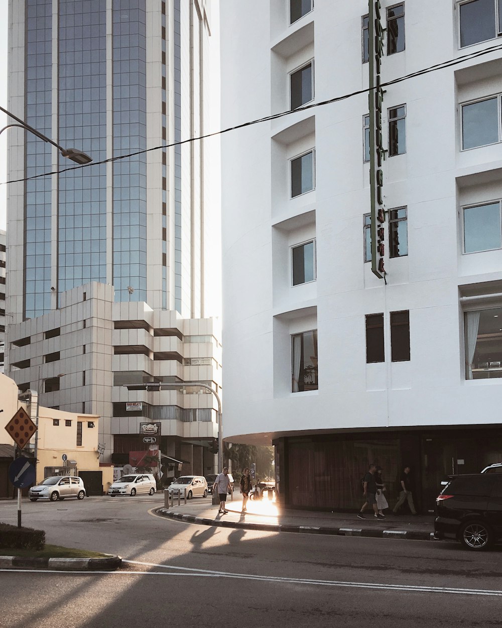 white concrete building