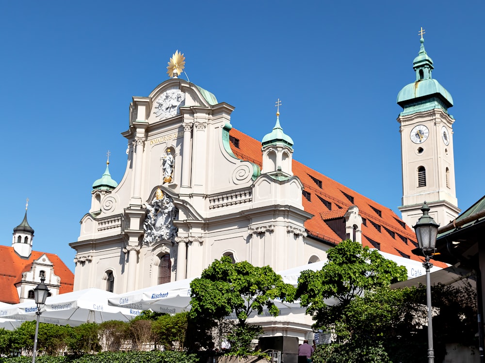 white and brown cathedral