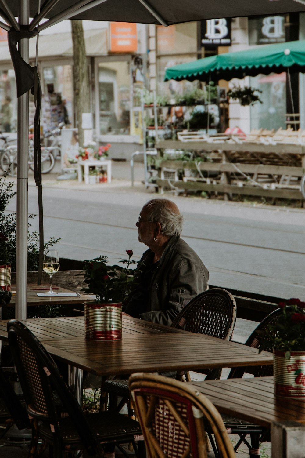 unknown person sitting indoors