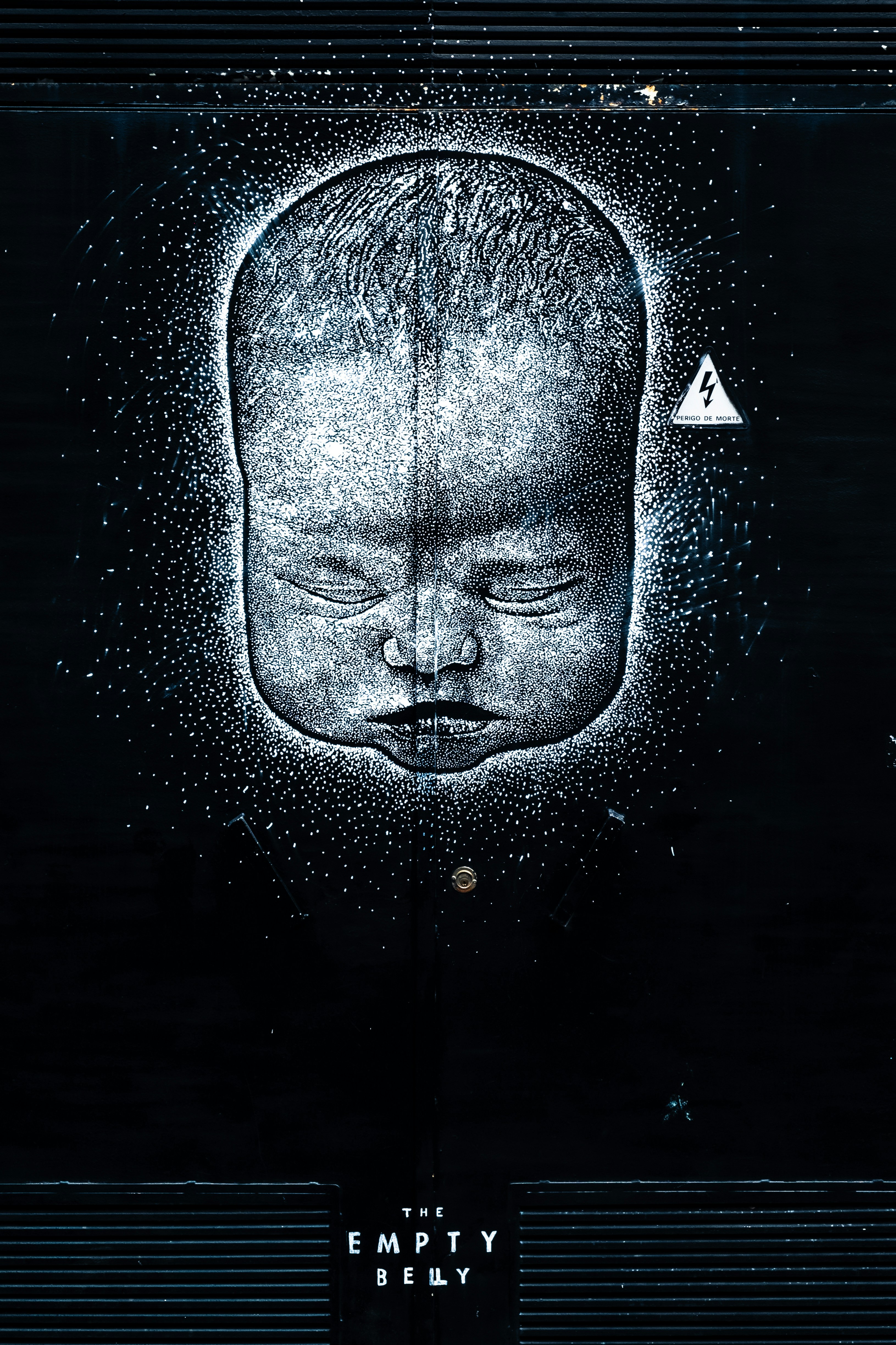 grayscale photography of The Empty Belly