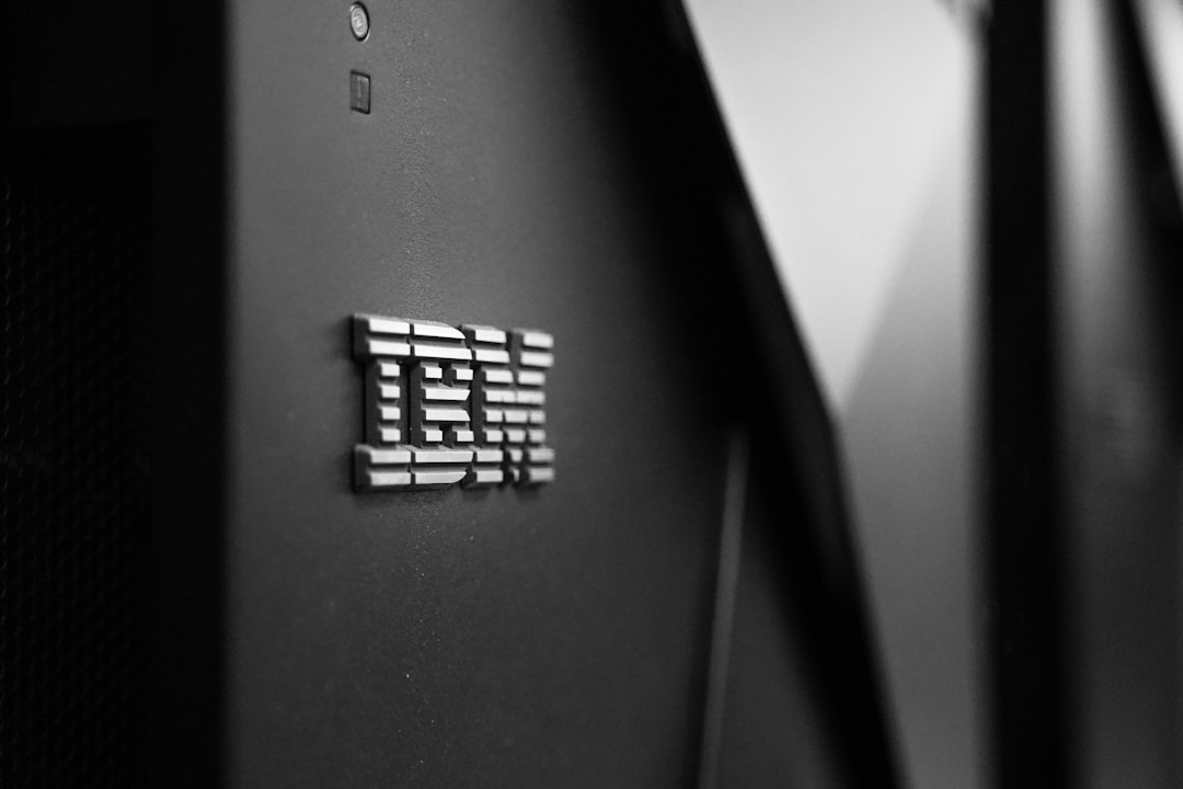 IBM logo,