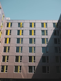 The exterior of Yates Accounting and Tax Services building in Le Mars on a bright day.