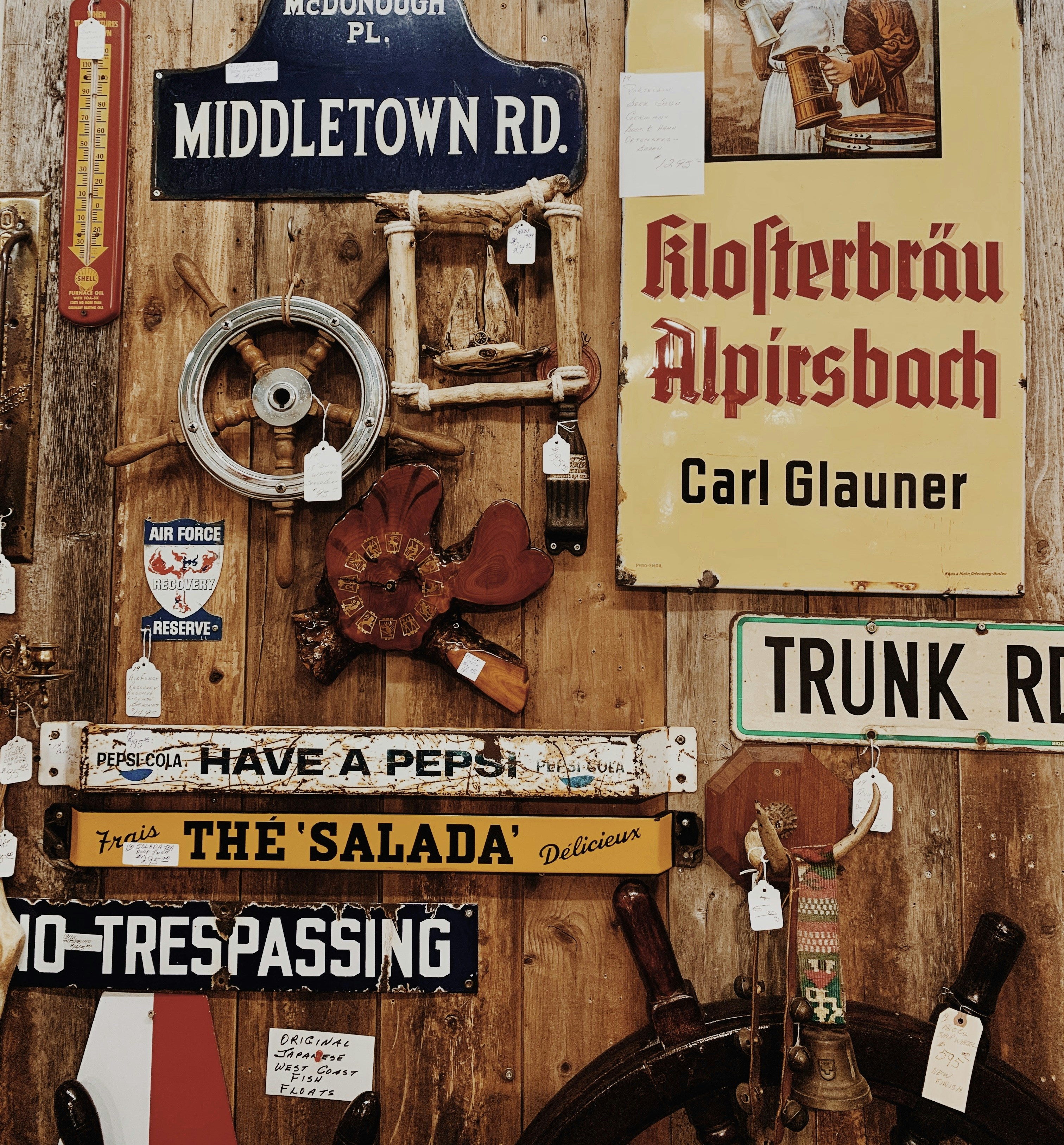 assorted-color decors on all