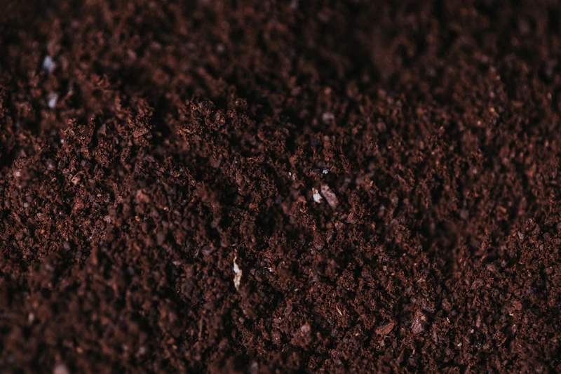Potting mix substrate texture