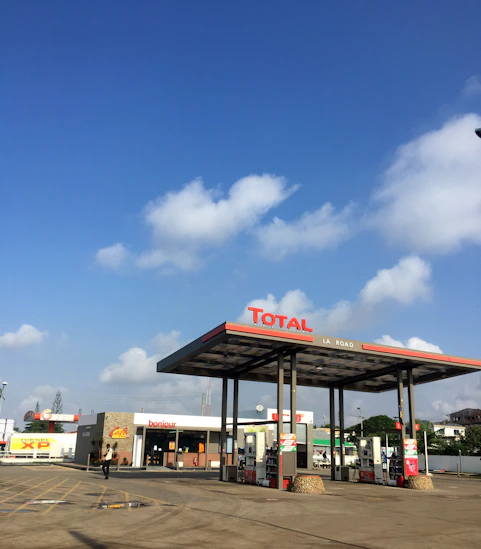 Total gasoline station