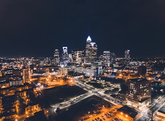 city during nighttime