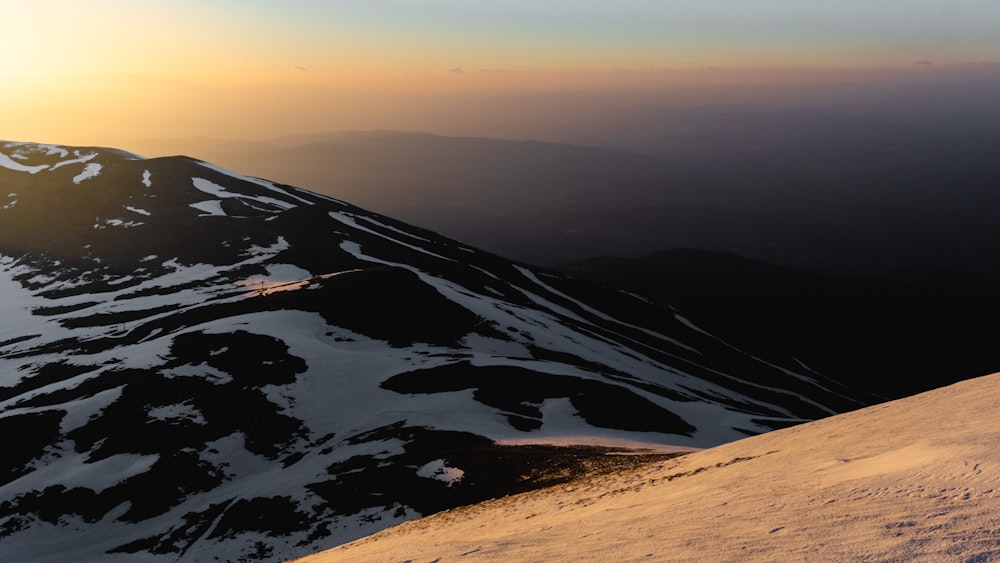 white and black mountain during daytime