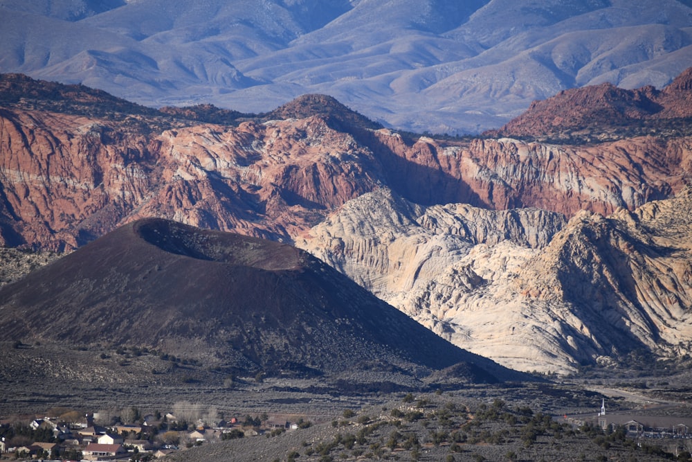 volcanic scenery