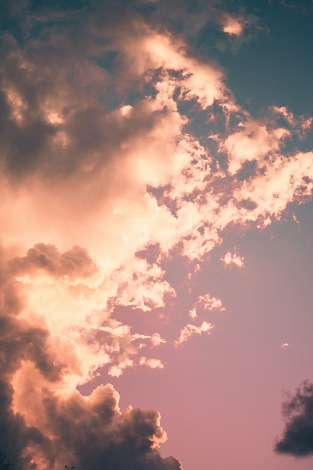 clouds at sunset