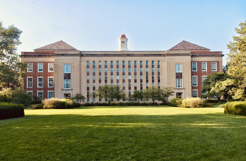 College Campus Main Courtyard
