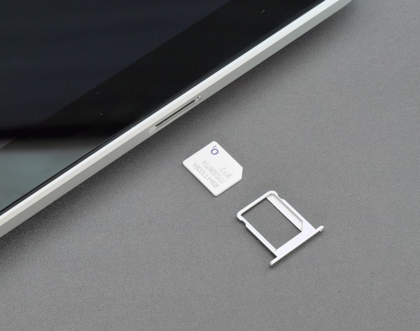 SIM card close-up