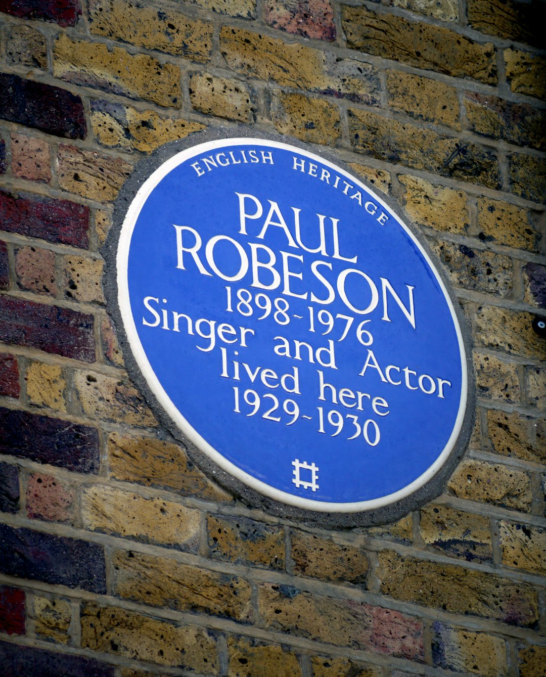 Paul Robeson signage