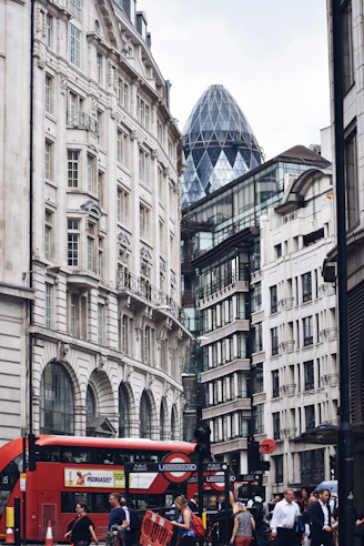 bus near building during daytime
