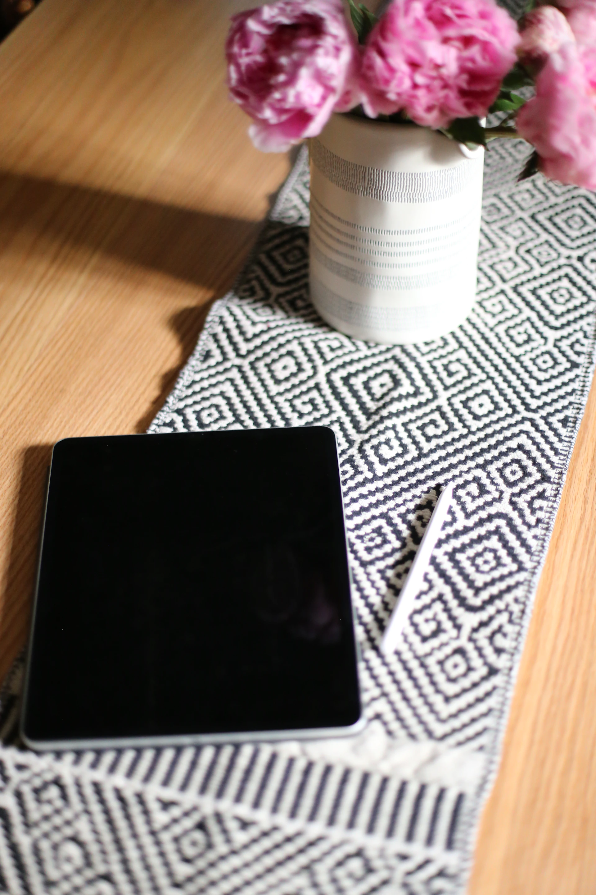 black iPad