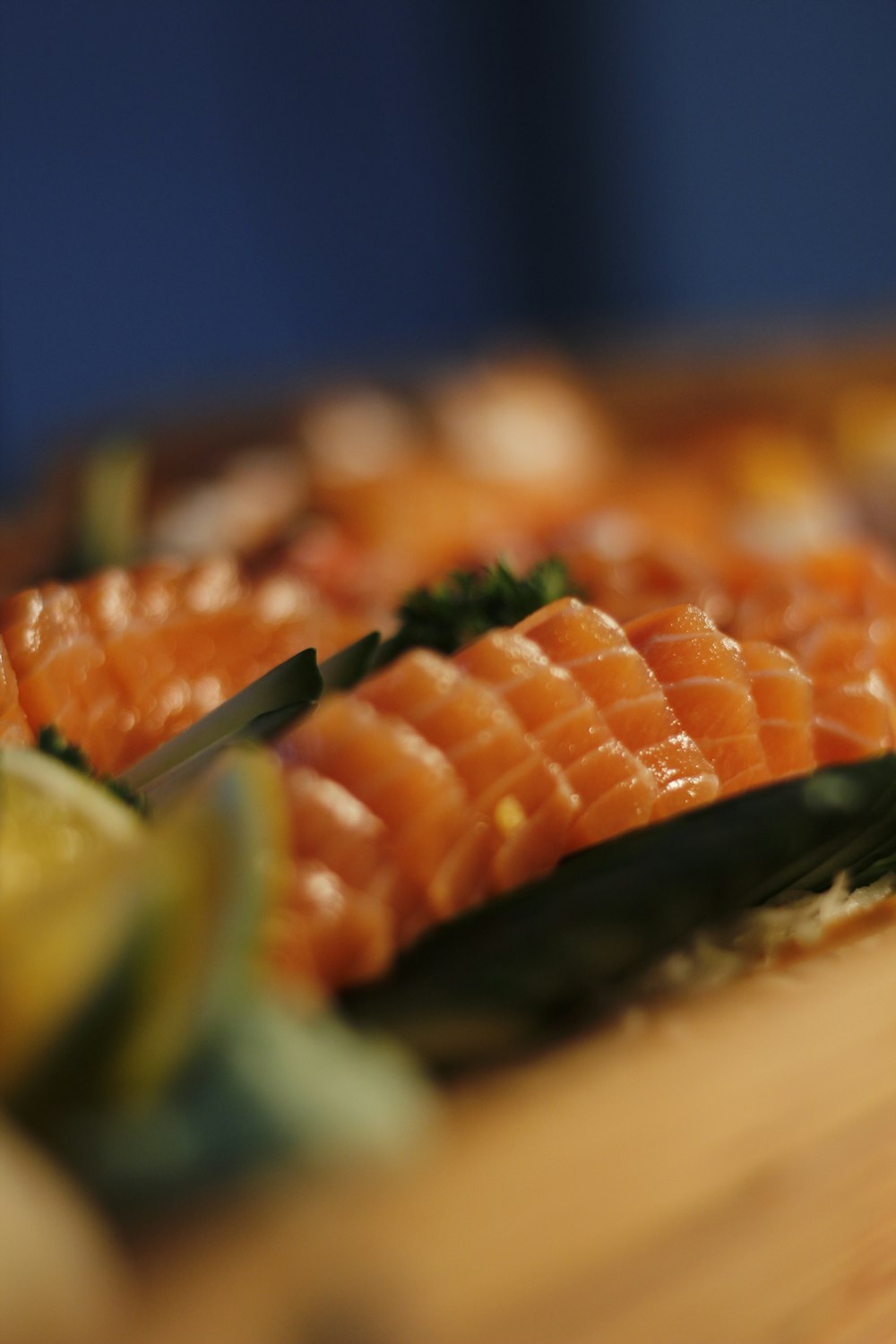sushi in selective-focus photography
