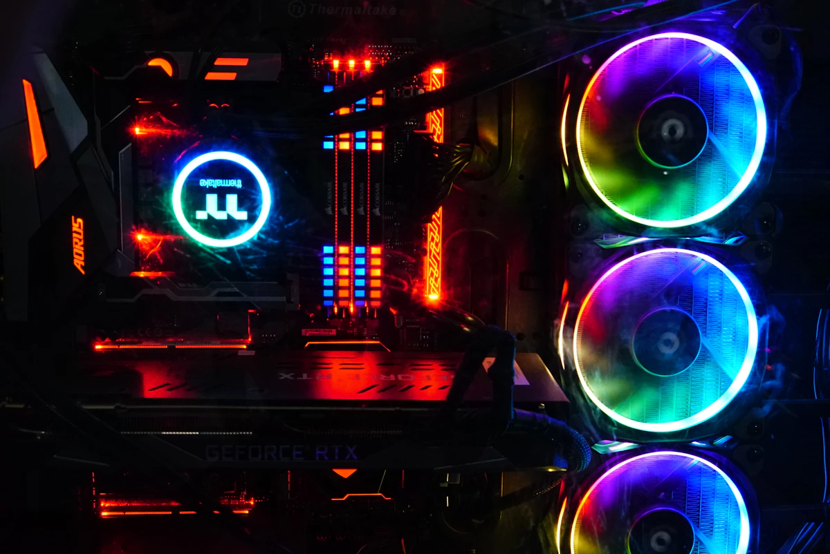 Ігровий комп’ютер із RGB-підсвічуванням