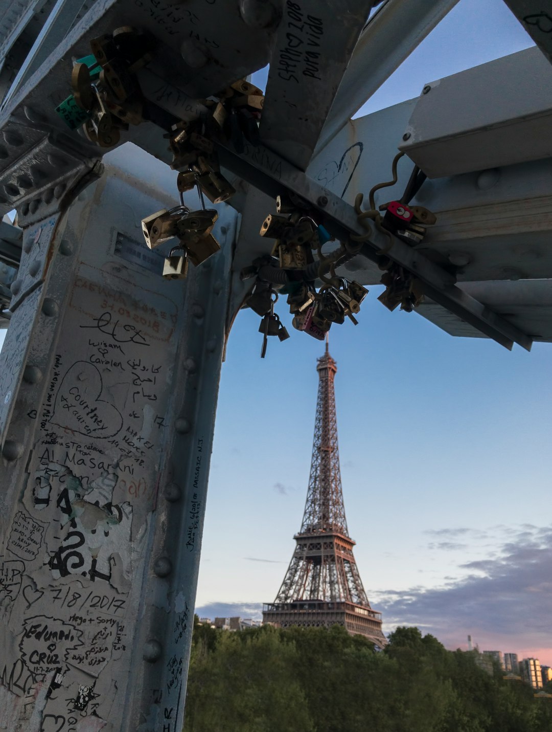 Landmark photo spot Debilly Footbridge Eiffelturm