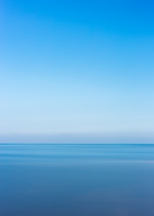blue ocean photography