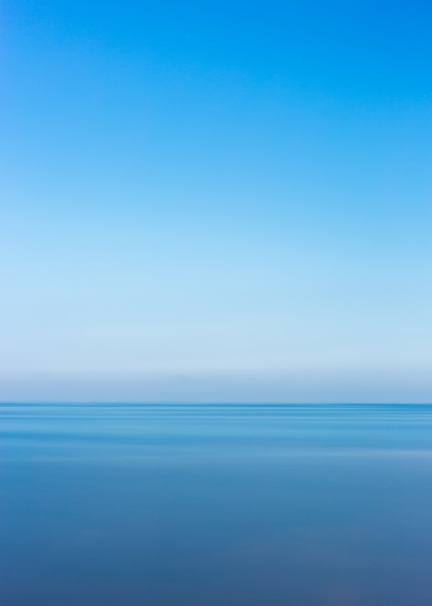 blue ocean photography