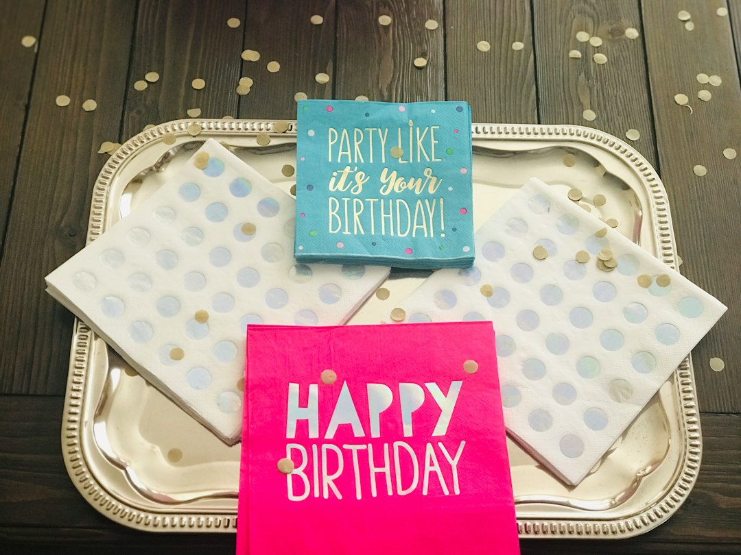 party favors closeup
