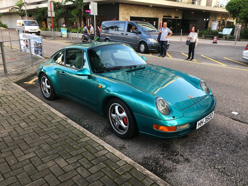 teal coupe