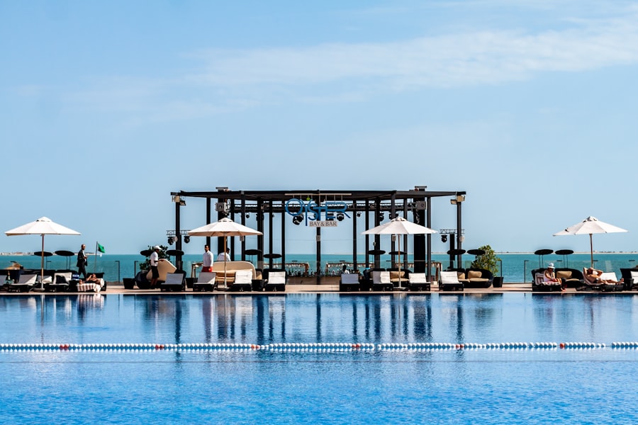 Nikki Beach Mallorca luxury pool and cabana area