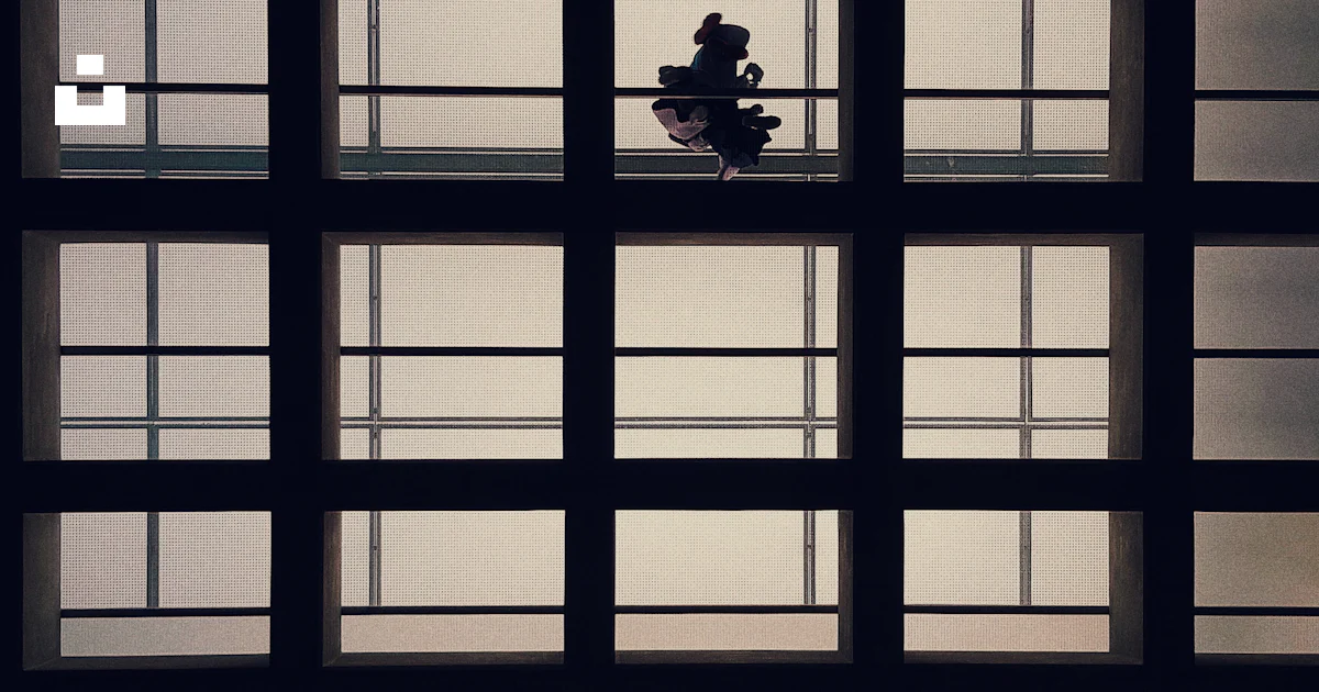 Window From Inide Photo A view of a window from inside a building photo – Free Square Image on ...