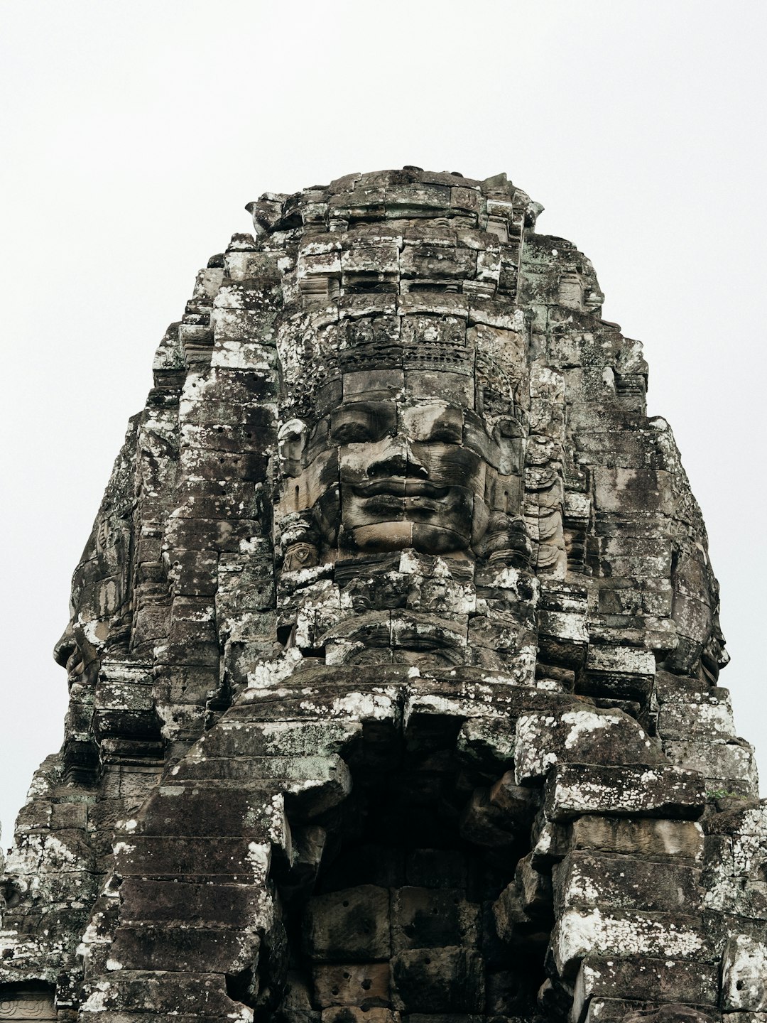 grey temple ruins under clear sky