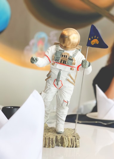 standing astronaut figurine