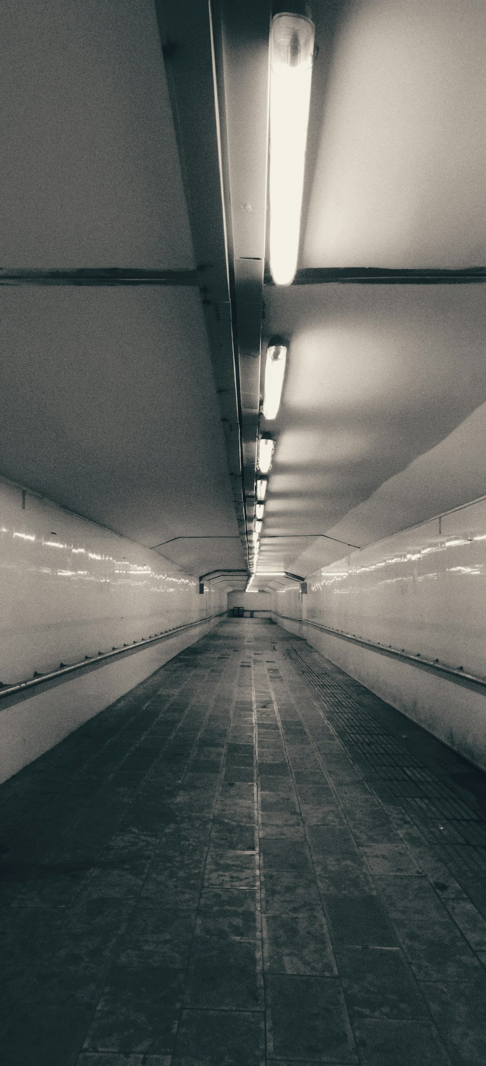 pathway under tunnel