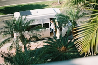 white RV