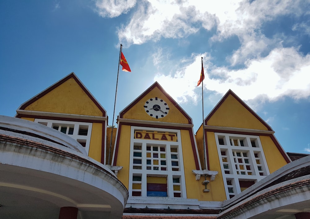 yellow Dalat building