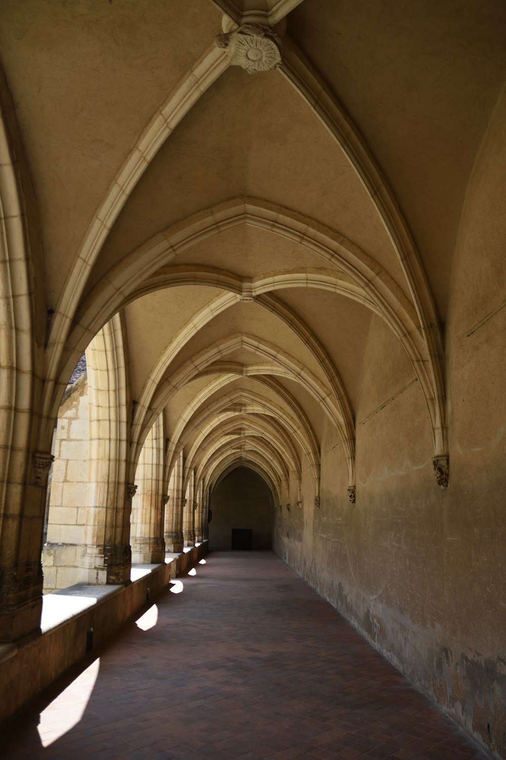 no people at the hallway during daytime