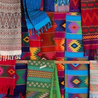 multicolored textiles lot